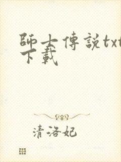 师士传说txt下载