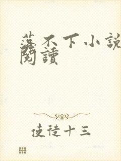 落不下小说全文阅读