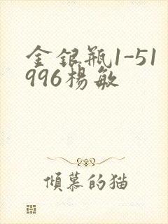 金银瓶1-51996杨敏