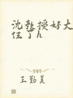 沈教授好大含不住了h