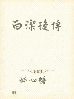 白洁后传