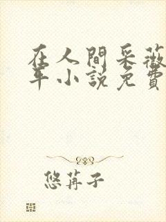 在人间采薇陆三平小说免费阅读