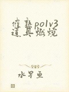 催熟po1v3道具燃烧