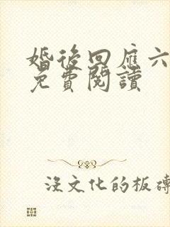 婚后回应六盲星免费阅读