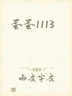 蛋蛋1113