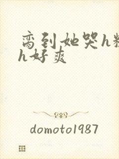 脔到她哭h粗话h好爽