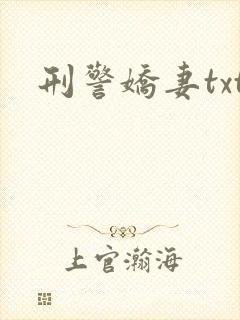 刑警娇妻txt