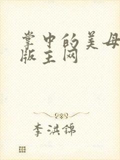 掌中的美母第一版主网