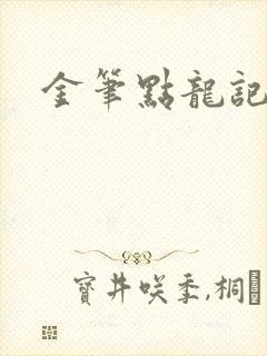 金笔点龙记