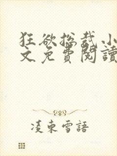 狂欲总裁小说全文免费阅读