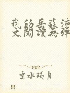 我的岳苏沛真全文阅读无弹窗笔趣阁