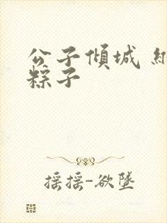 公子倾城 维和粽子