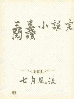 三喜小说完整版阅读