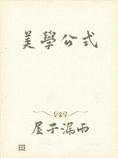 美学公式