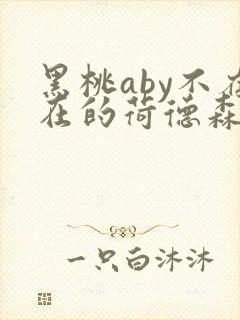 黑桃aby不存在的荷德森笔趣阁