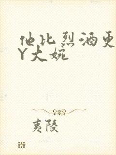 他比烈酒更撩BY大婉