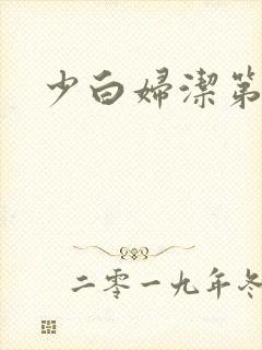 少白妇洁第二部