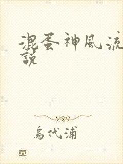 混蛋神风流史小说