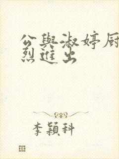 公与淑婷厨房猛烈进出