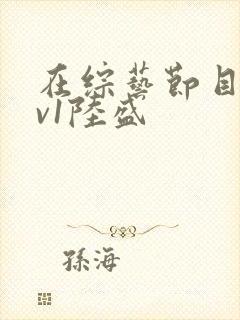 在综艺节目里1v1陆盛