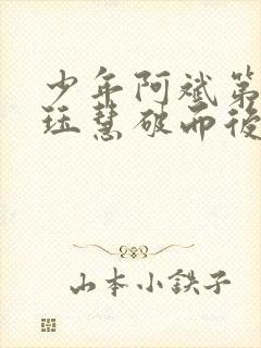 少年阿斌第二部珏慧破而后立