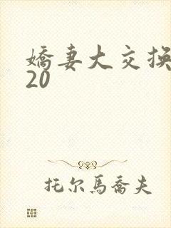 娇妻大交换1一20
