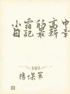 小霜的高中成长日记最新章节