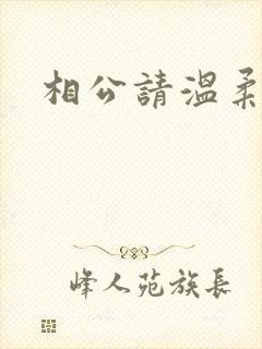 相公请温柔一点