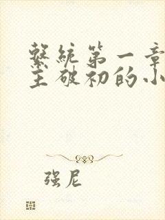 系统第一章给宿主破初的小说