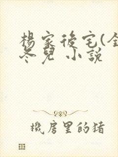 杨家后宅(全)冬儿 小说