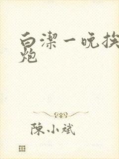 白洁一晚挨十二炮