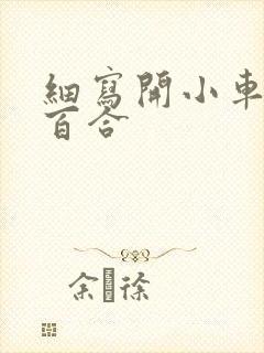 细写开小车车的百合