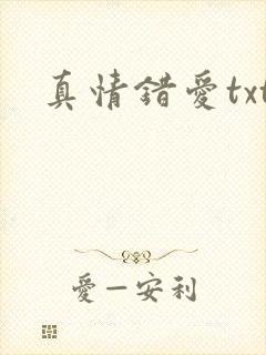 真情错爱txt