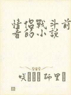 情侣战斗前适合看的小说