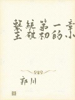 系统第一章给宿主破初的小说