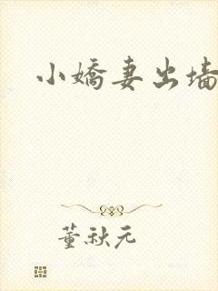 小娇妻出墙记