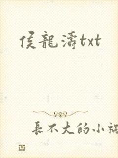侯龙涛txt