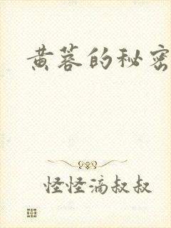 黄蓉的秘密