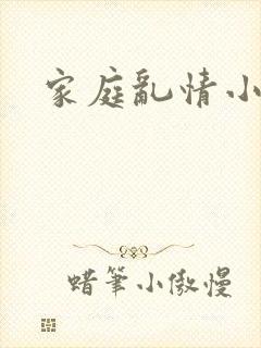 家庭乱情小说