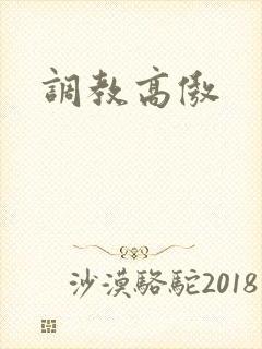 调教高傲