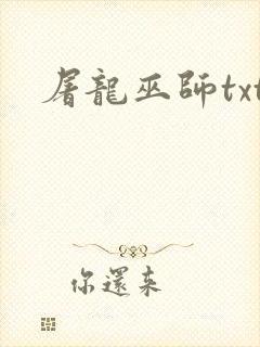 屠龙巫师txt