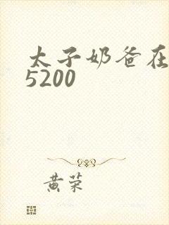 太子奶爸在花都5200