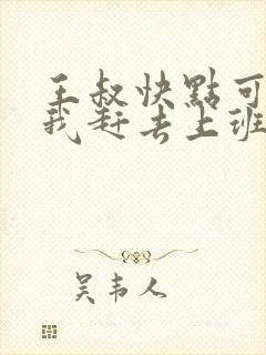 王叔快点可以吗我赶去上班