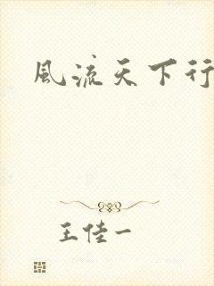 风流天下行