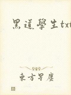 黑道学生txt