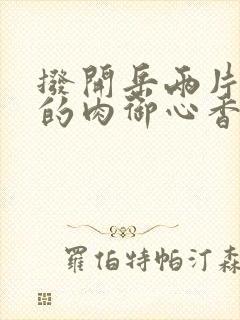 拨开岳两片肥嫩的肉御心香帅