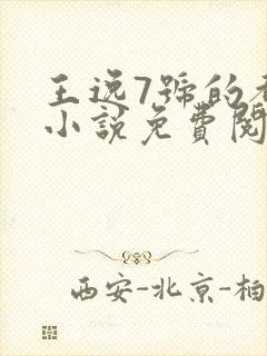 王逸7号的都市小说免费阅读