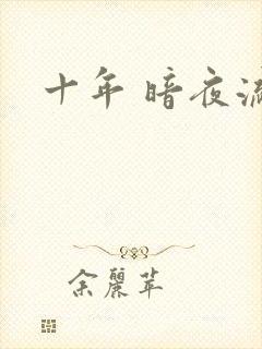 十年 暗夜流光