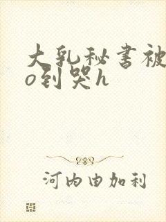 大乳秘书被cao到哭h