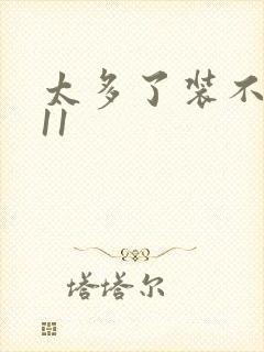 太多了装不下H11